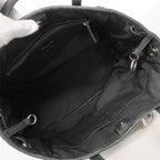 Dior Tote Cannage Panarea Leather Black Silver — view 4