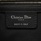 Dior Tote Cannage Panarea Leather Black Silver — view 5