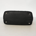 Dior Tote Cannage Panarea Leather Black Silver — view 3