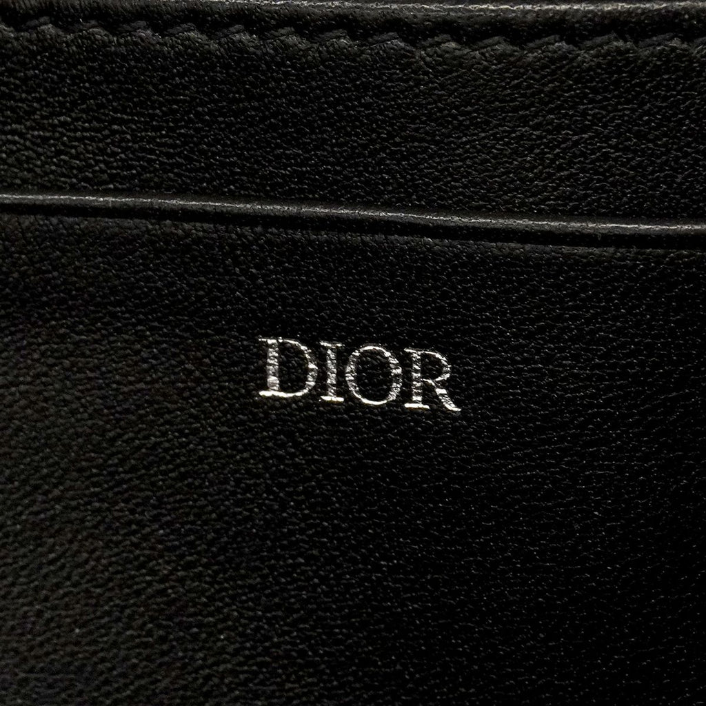 Dior Shoulder Bag Canvas Black Silver — view 5