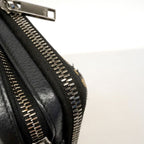 Dior Shoulder Bag Canvas Black Silver — view 7