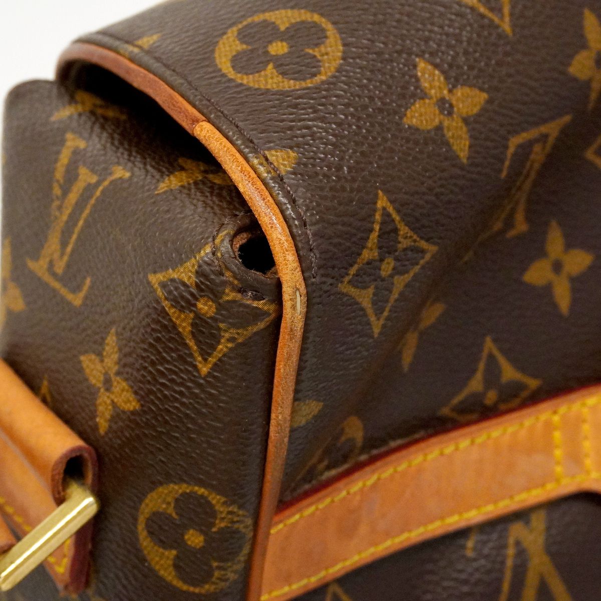 Louis Vuitton Shoulder Bag Monogram Abbesses Brown — view 7