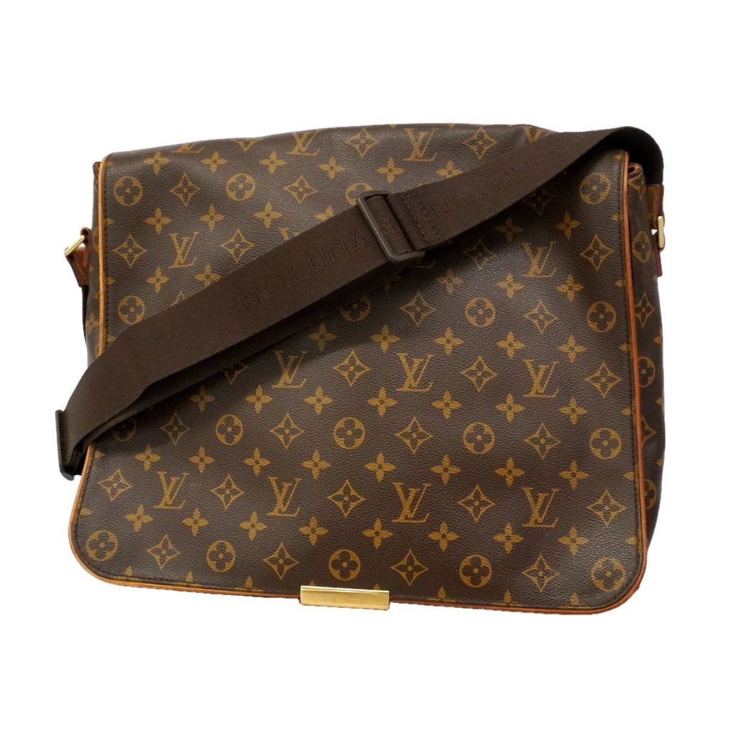 Louis Vuitton Shoulder Bag Monogram Abbesses Brown