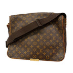 Louis Vuitton Shoulder Bag Monogram Abbesses Brown