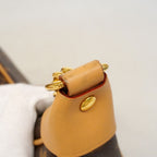 Louis Vuitton Handbag Monogram Loop Brown 2-Way Back — view 8