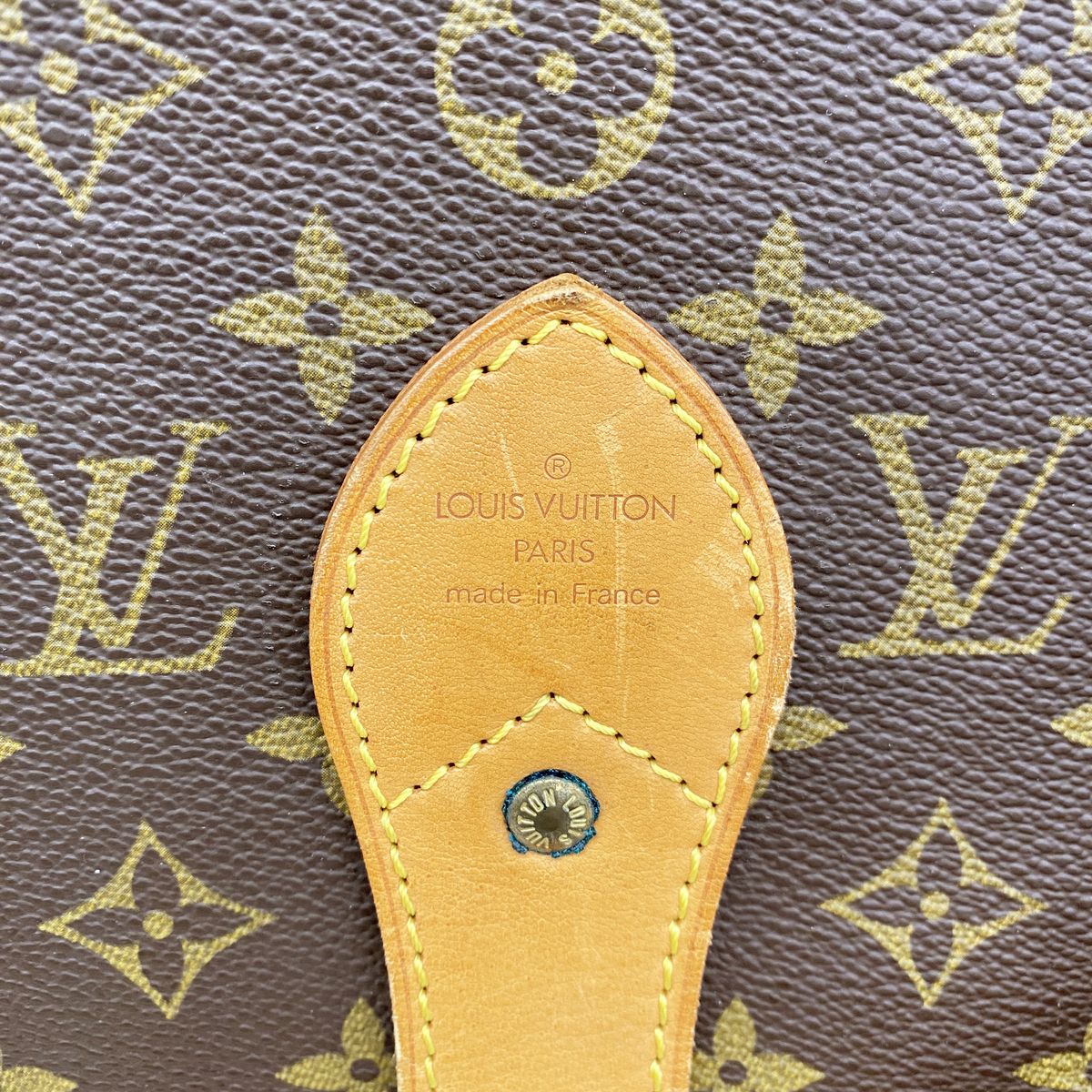 Louis Vuitton Boston Bag Monogram Sac Chasse Brown 2-Way — view 5