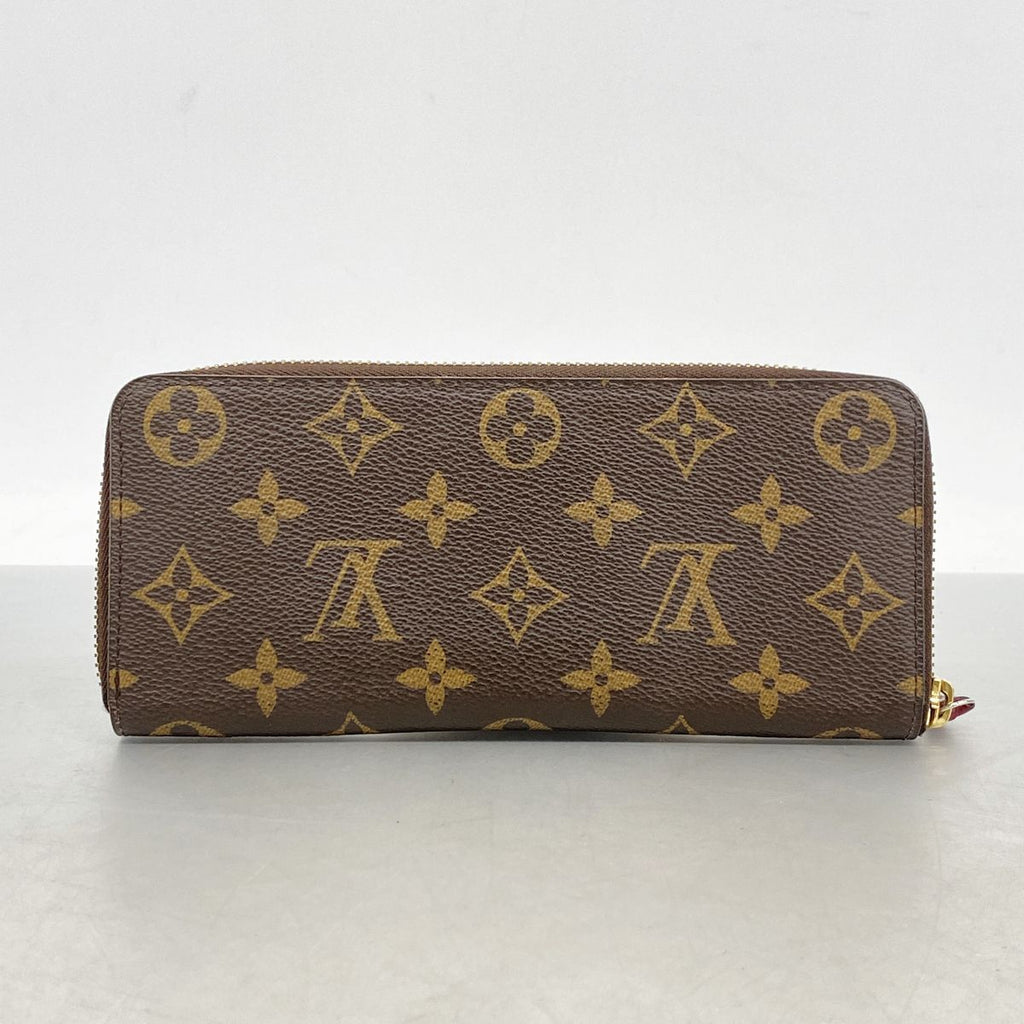 Louis Vuitton Wallet Monogram Portefeuille Clemence Fuchsia — view 8