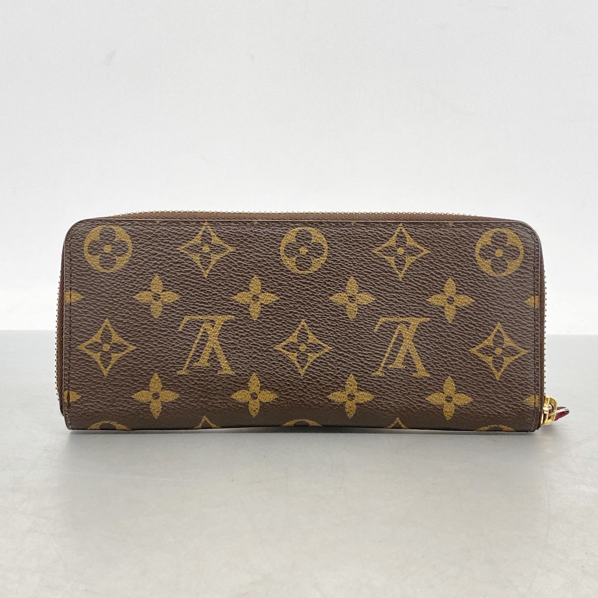 Louis Vuitton Wallet Monogram Portefeuille Clemence Fuchsia — view 8