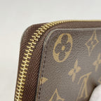 Louis Vuitton Wallet Monogram Portefeuille Clemence Fuchsia — view 6