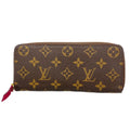 Louis Vuitton Wallet Monogram Portefeuille Clemence Fuchsia