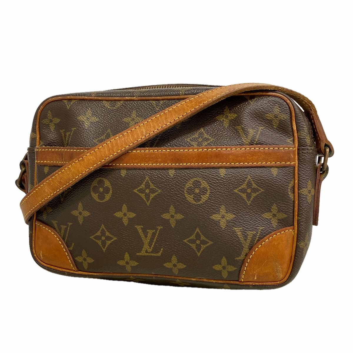 Louis Vuitton Shoulder Bag Monogram Trocadero 23 Brown