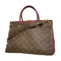Louis Vuitton Handbag Monogram Pallas Raisin 2-Way Bag