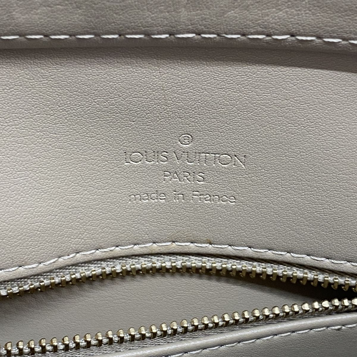 Louis Vuitton Tote Vernis Houston Beige — view 5