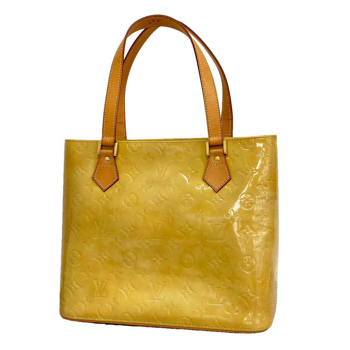 Louis Vuitton Tote Vernis Houston Beige