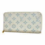 Louis Vuitton Wallet Monogram Zippy Blue Courier
