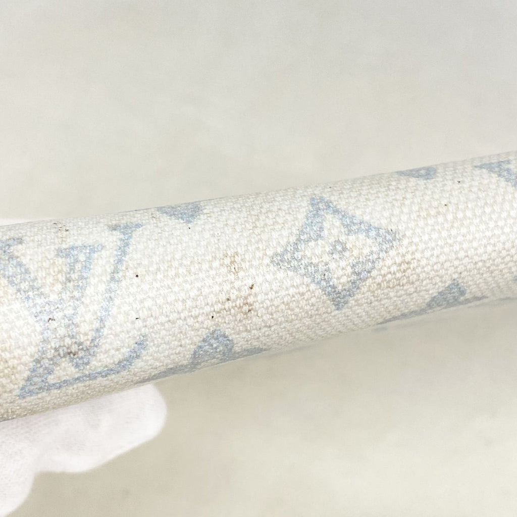 Louis Vuitton Wallet Monogram Zippy Blue Courier — view 7