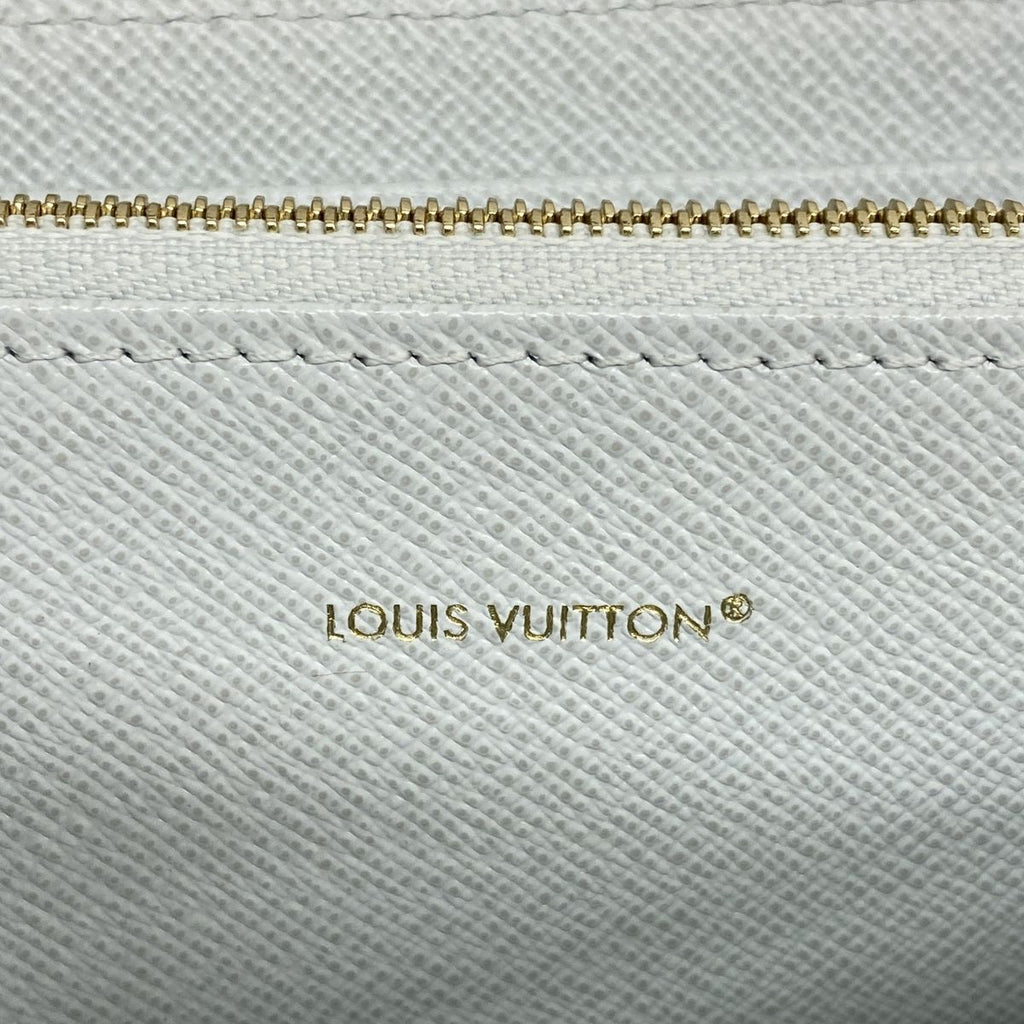 Louis Vuitton Wallet Monogram Zippy Blue Courier — view 4
