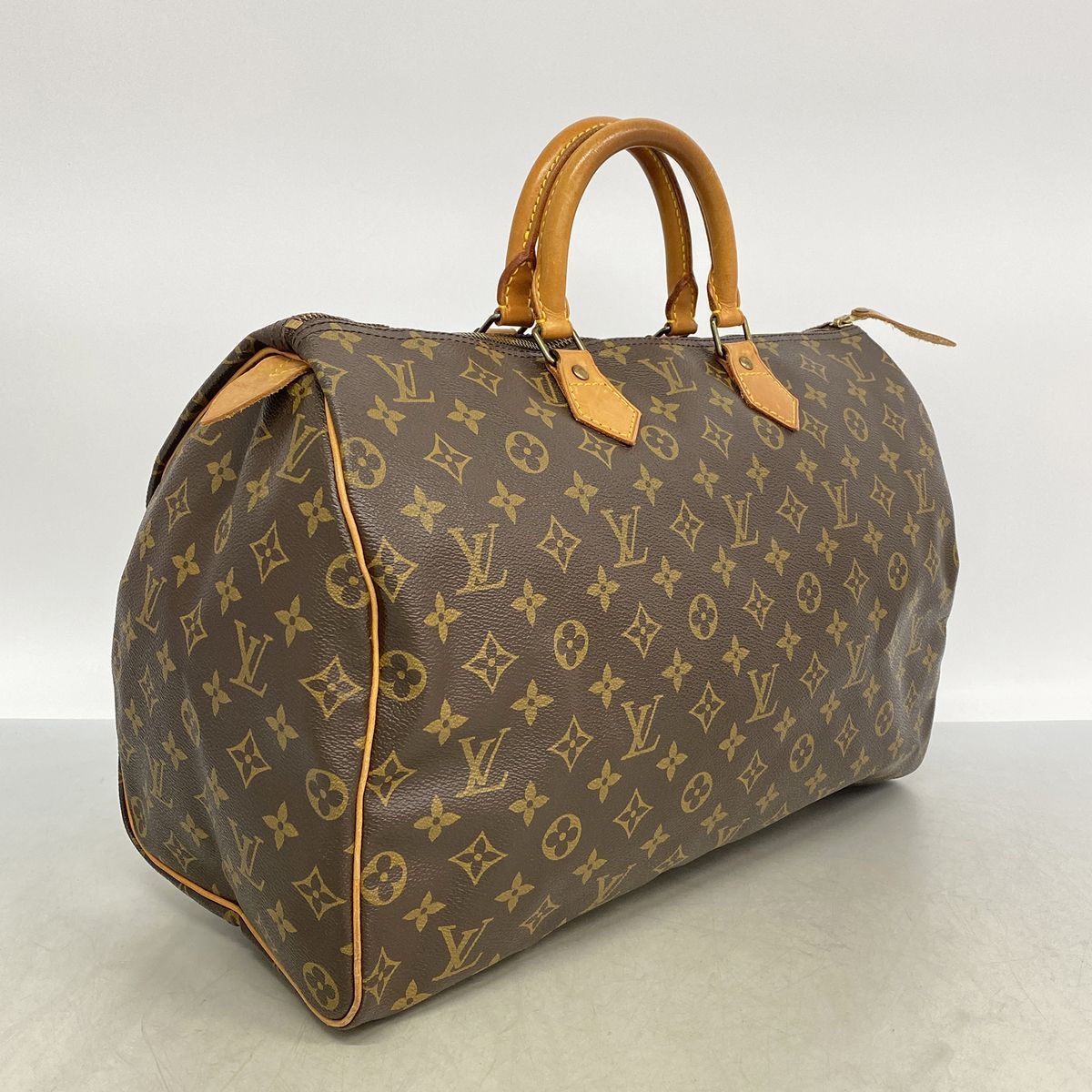 Louis Vuitton Handbag Monogram Speedy 40 Brown — view 2