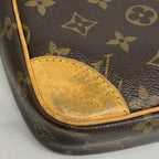 Louis Vuitton Shoulder Bag Monogram Danube Brown — view 8