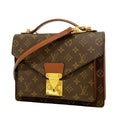 Louis Vuitton Handbag Monogram Monceau 26 Brown 2-Way Bag