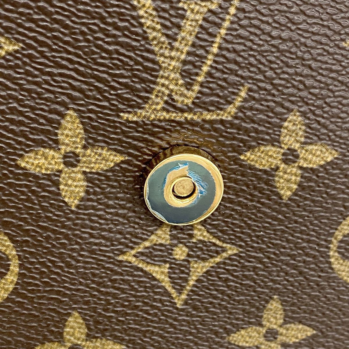 Louis Vuitton Shoulder Bag Monogram Mini Looping Brown — view 8