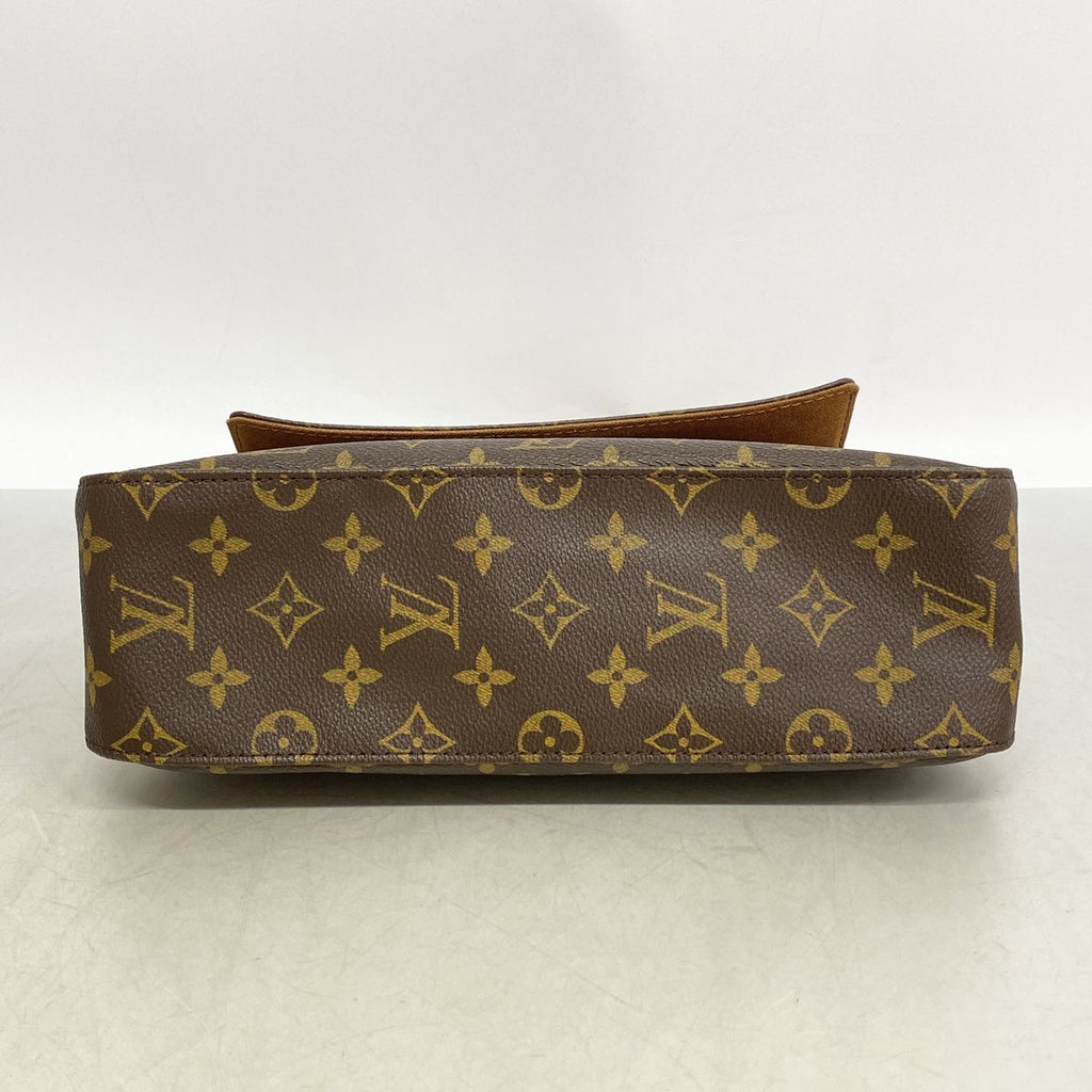 Louis Vuitton Shoulder Bag Monogram Mini Looping Brown — view 3