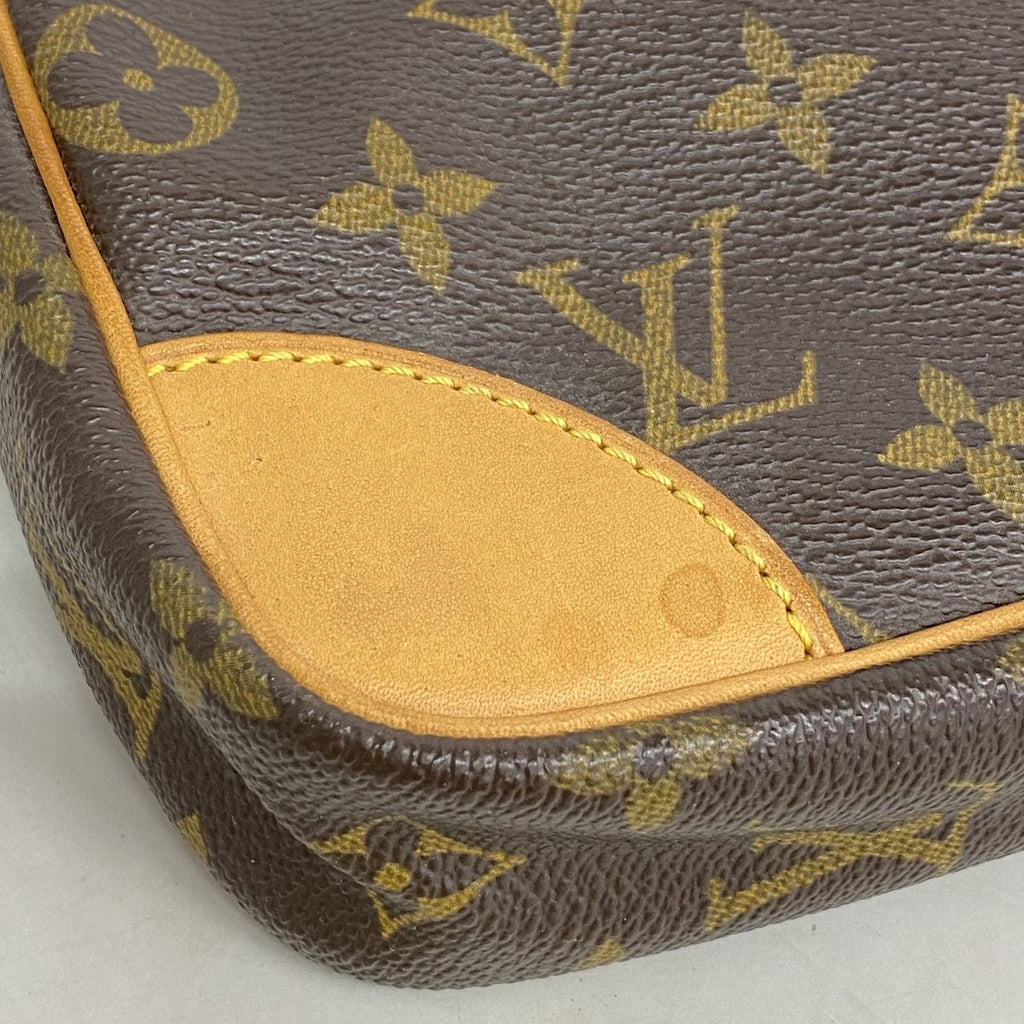 Louis Vuitton Clutch Monogram Marly Dragonne GM Brown — view 6