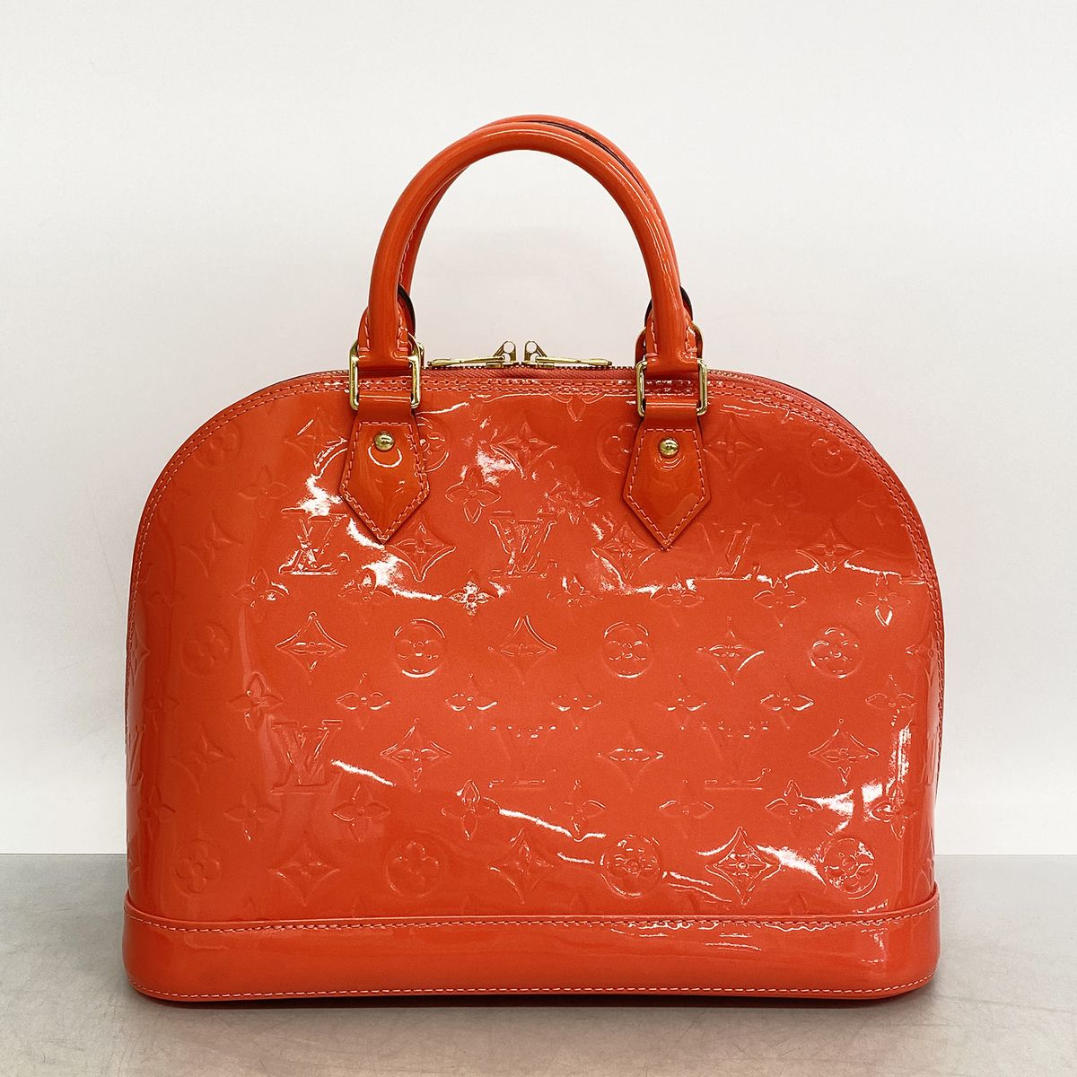 Louis Vuitton Handbag Vernis Alma PM Rose Rich — view 8
