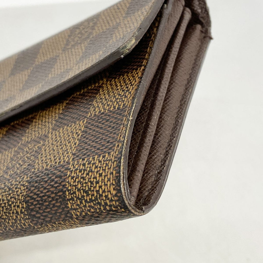 Louis Vuitton Wallet Damier Pochette Porte Monnaie Credit Ebene Coin Purse — view 6