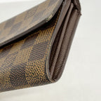 Louis Vuitton Wallet Damier Pochette Porte Monnaie Credit Ebene Coin Purse — view 6