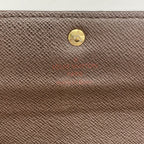 Louis Vuitton Wallet Damier Pochette Porte Monnaie Credit Ebene Coin Purse — view 4