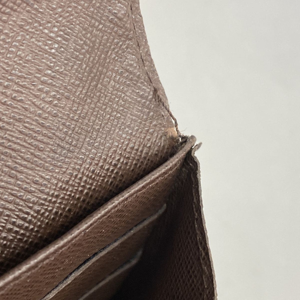 Louis Vuitton Wallet Damier Pochette Porte Monnaie Credit Ebene Coin Purse — view 5