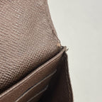 Louis Vuitton Wallet Damier Pochette Porte Monnaie Credit Ebene Coin Purse — view 5