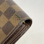 Louis Vuitton Wallet Damier Pochette Porte Monnaie Credit Ebene Coin Purse — view 8