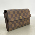 Louis Vuitton Wallet Damier Pochette Porte Monnaie Credit Ebene Coin Purse — view 2
