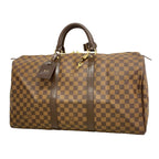 Louis Vuitton Boston Bag Damier Keepall 50 Ebene