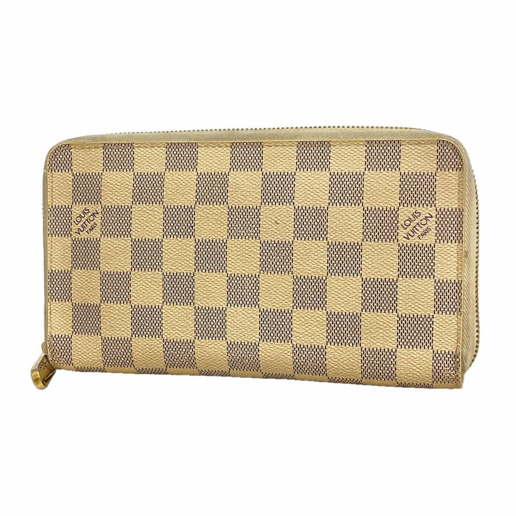 Louis Vuitton Wallet Damier Azur Zippy Organizer White