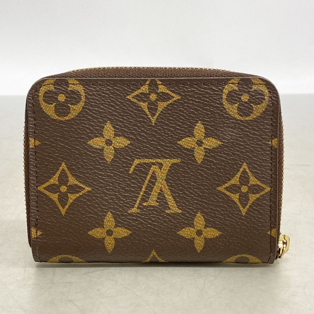 Louis Vuitton Coin Purse Monogram Zippy Brown — view 7