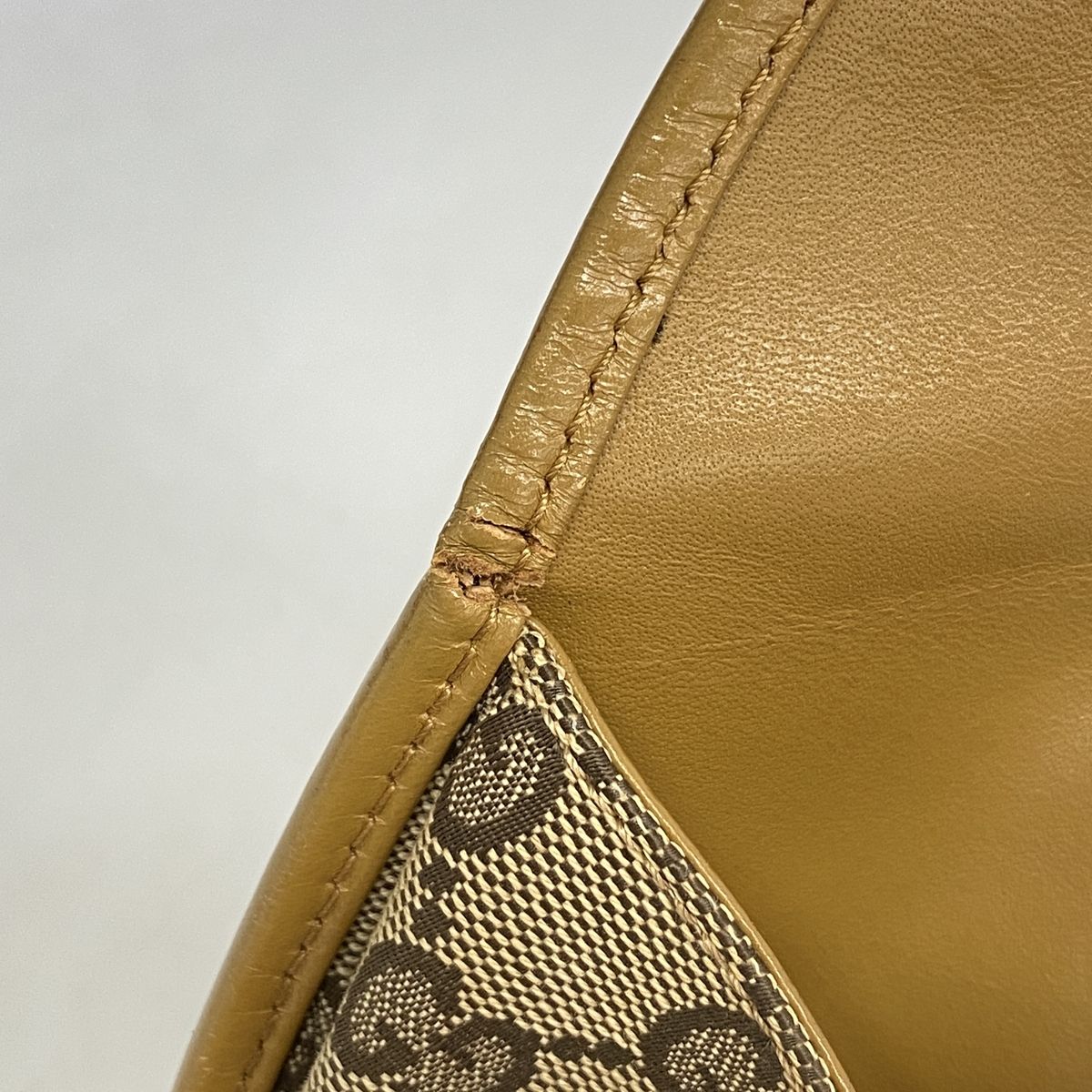 Gucci Handbag GG Canvas Jackie Brown Silver — view 7