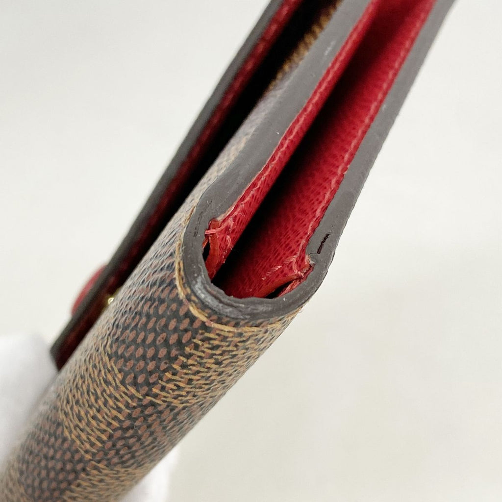 Louis Vuitton Trifold Wallet Damier Portefeuille Victorine Ebene — view 5