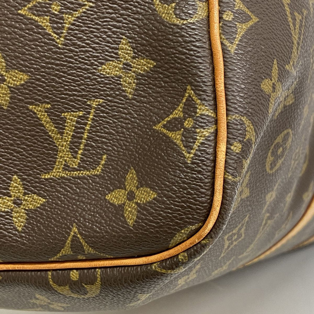 Louis Vuitton Boston Bag Monogram Keepall 55 Brown — view 6