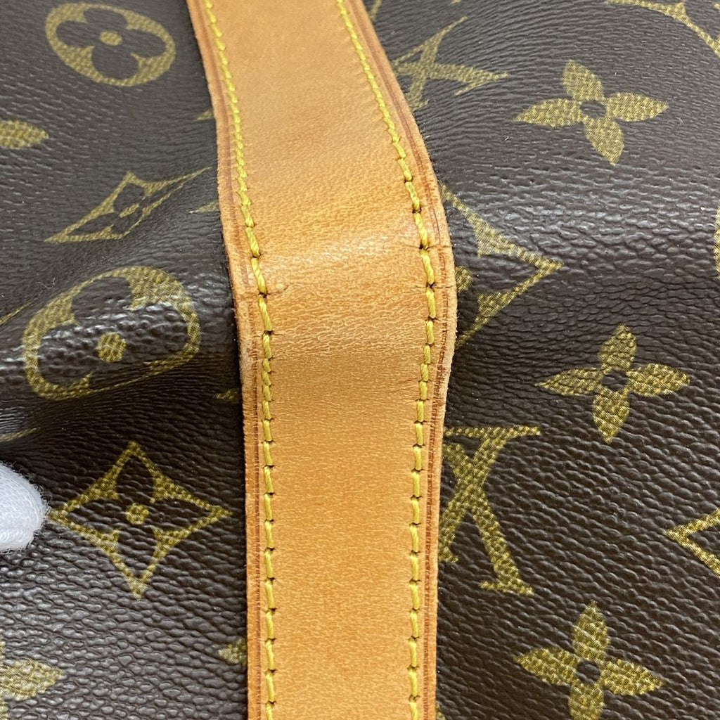 Louis Vuitton Boston Bag Monogram Keepall 55 Brown — view 7