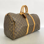 Louis Vuitton Boston Bag Monogram Keepall 55 Brown — view 2