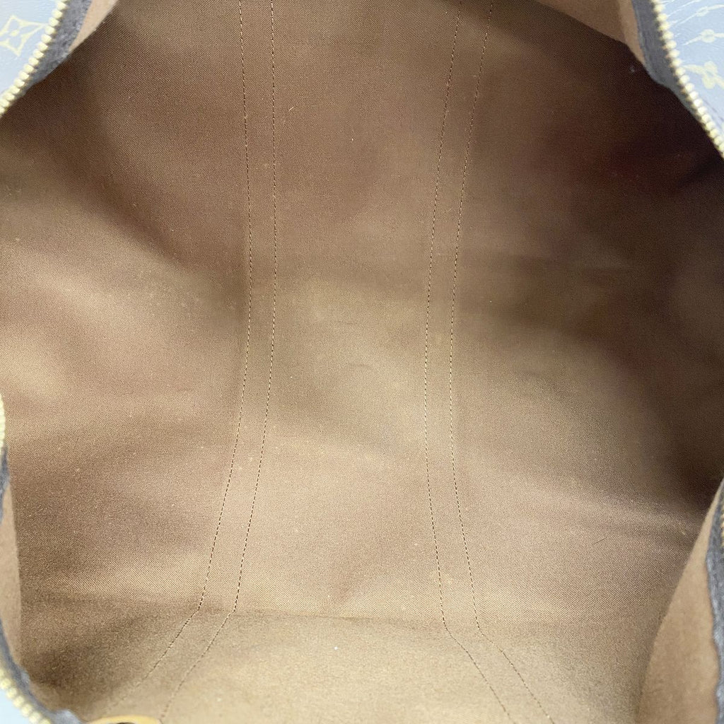 Louis Vuitton Boston Bag Monogram Keepall 55 Brown — view 4