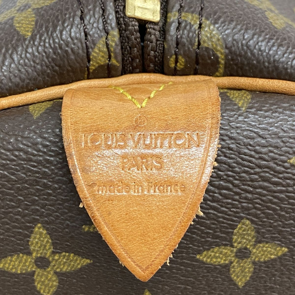 Louis Vuitton Boston Bag Monogram Keepall 55 Brown — view 5
