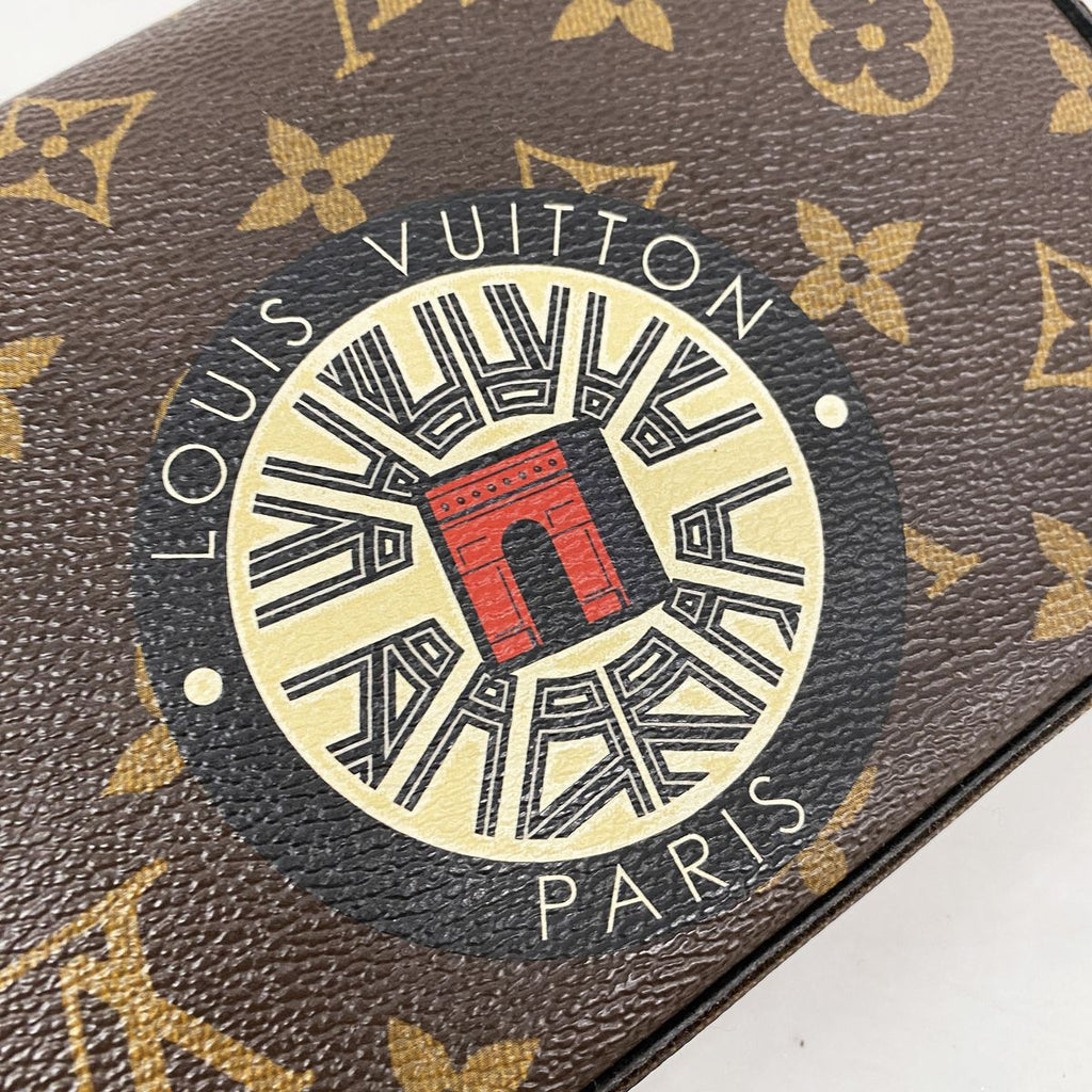 Louis Vuitton Wallet on Chain Monogram Pochette Felice Brown Shoulder Bag — view 8