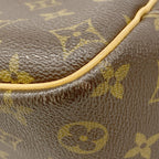 Louis Vuitton Handbag Monogram Deauville Brown — view 7