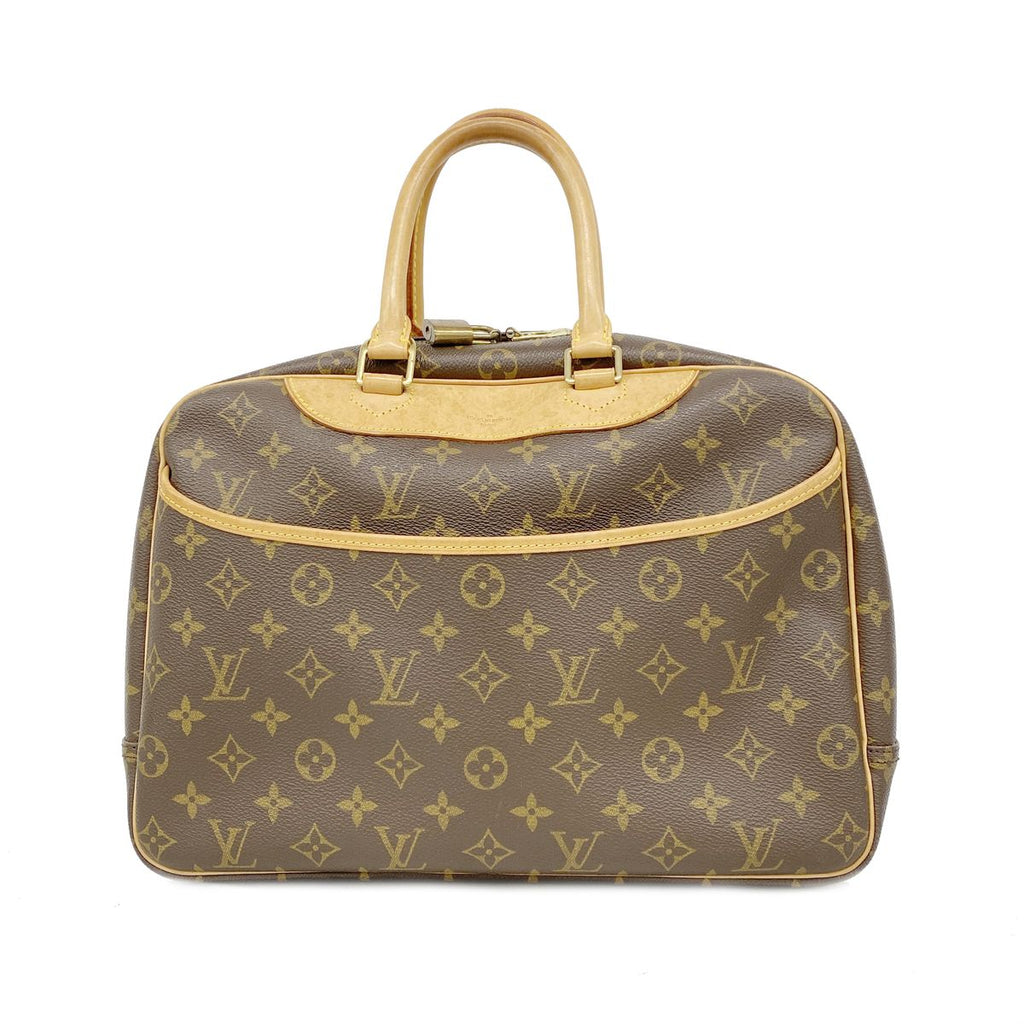 Louis Vuitton Handbag Monogram Deauville Brown