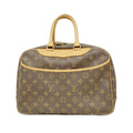 Louis Vuitton Handbag Monogram Deauville Brown