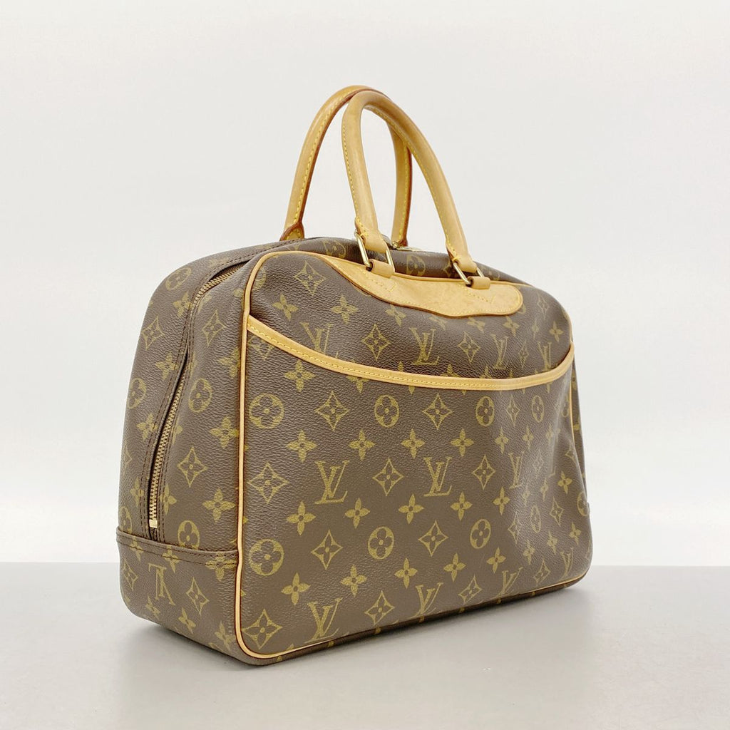 Louis Vuitton Handbag Monogram Deauville Brown — view 2